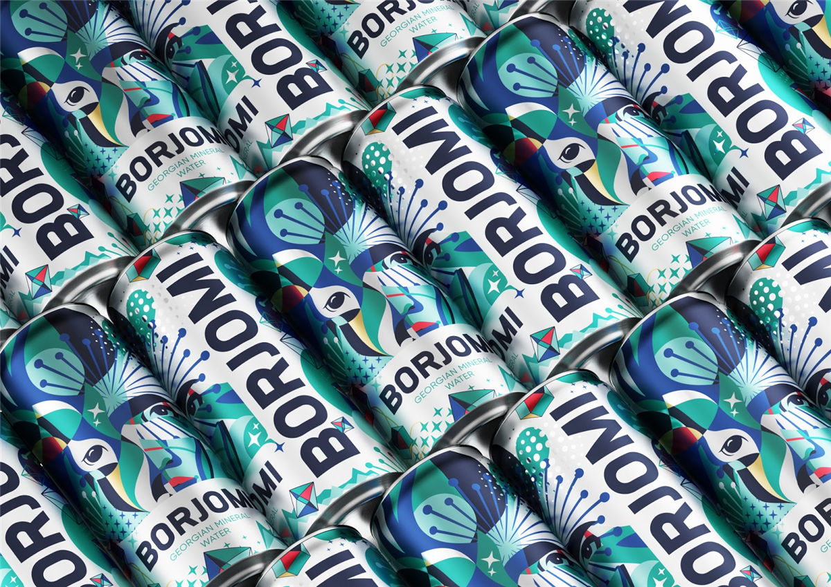 礦泉水包裝設(shè)計(jì)-易拉罐裝(圖4)