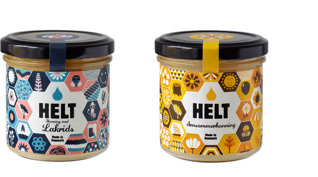 秦嶺土蜂蜜包裝設(shè)計參考(圖3)