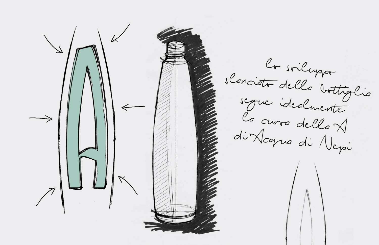 高端礦泉水包裝設計用字母做核心符號(圖9)