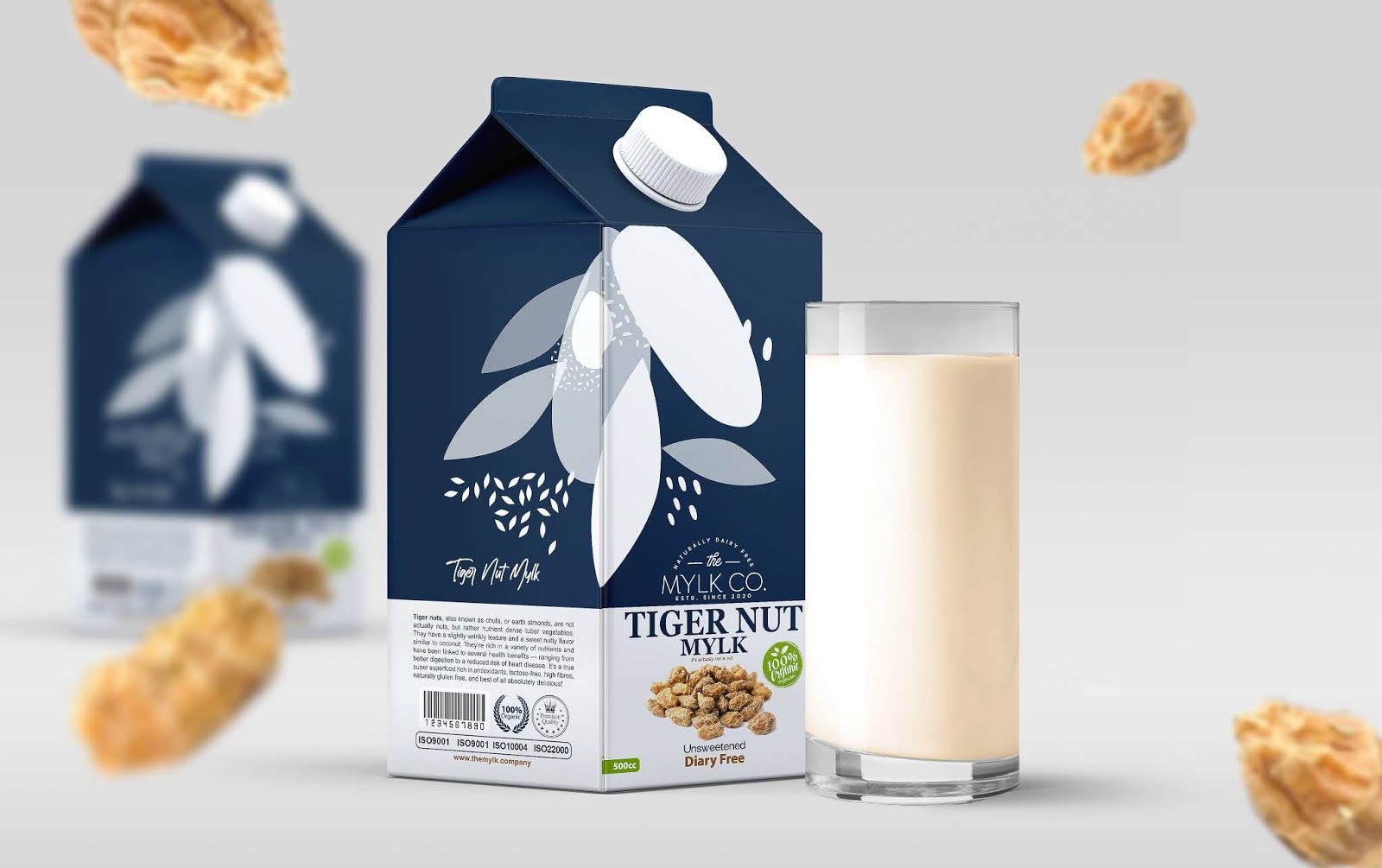 珠海飲料包裝設(shè)計老虎堅果配牛奶(圖3)