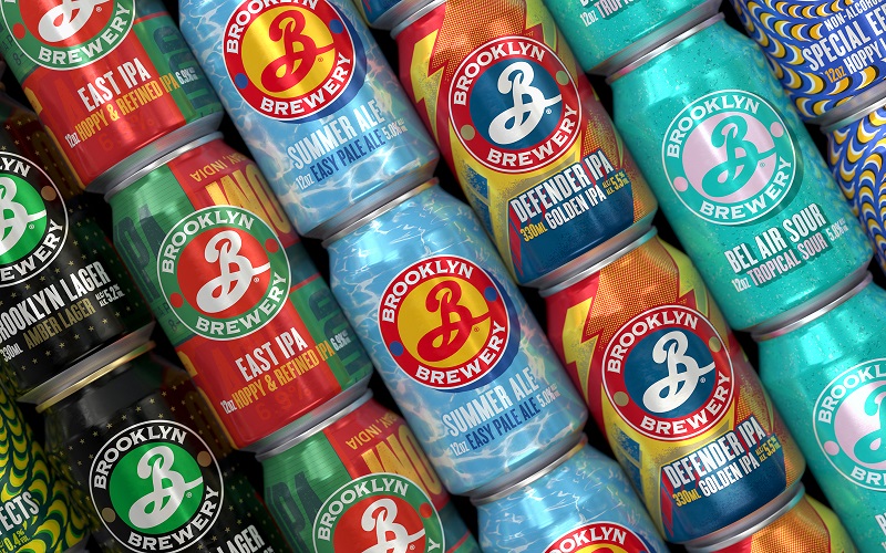 布魯克林啤酒廠品牌啤酒包裝設(shè)計(jì)(圖1)