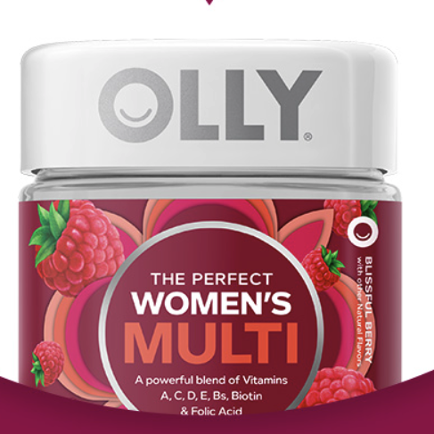 OLLY 維她秘密罐 多汁漿果味 70粒保健產(chǎn)品包裝創(chuàng)意設(shè)計(jì)欣賞(圖2)