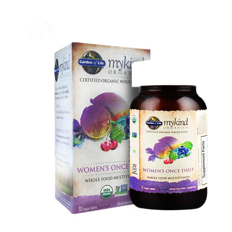 Garden of Life 生命花園 女士復(fù)合維生素  30片保健產(chǎn)品包裝創(chuàng)意設(shè)計(jì)欣賞(圖2)