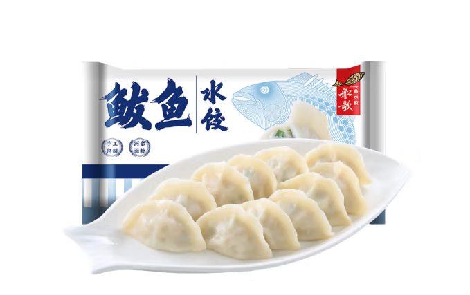 受歡迎的速凍水餃包裝袋設(shè)計排名作品欣賞(圖4)