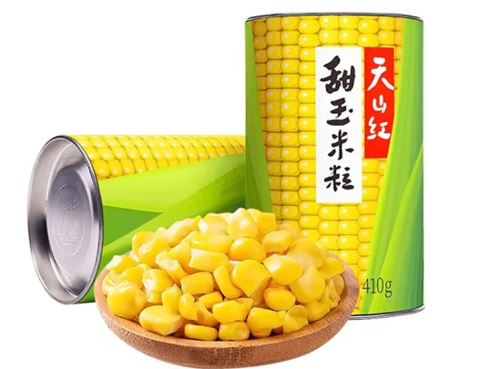 玉米粒罐頭包裝設計作品欣賞(圖1) 玉米粒罐頭包裝設計作品欣賞(圖1)