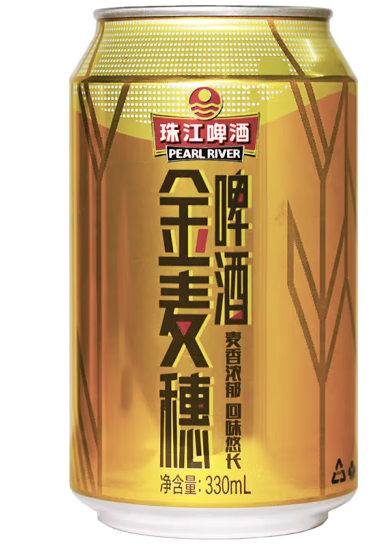 灌裝金麥穗啤酒包裝設(shè)計欣賞(圖1)