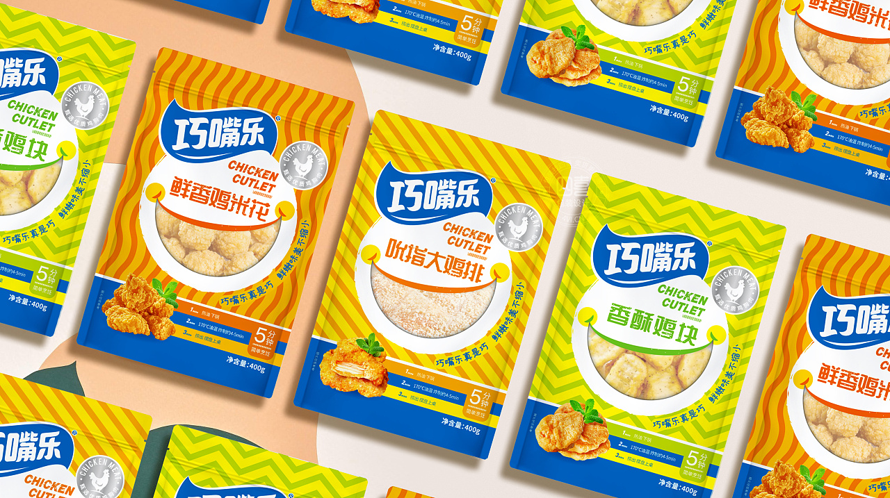 巧嘴樂(lè)冷凍食品包裝設(shè)計(jì)(圖4)
