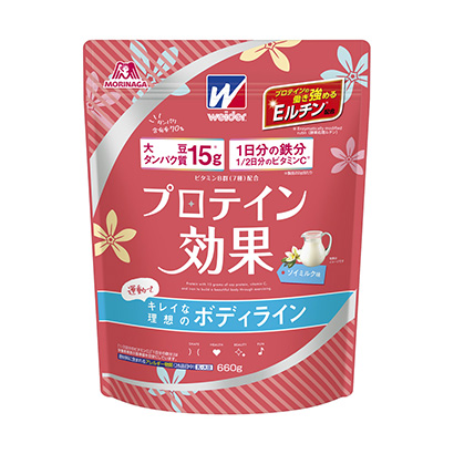 包裝設(shè)計公司推薦蛋白質(zhì)效果異牛奶味森永制果包裝設(shè)計欣賞(圖1)