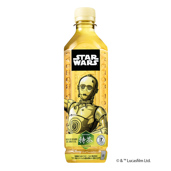 食品包裝設(shè)計欣賞三得利綠茶伊右衛(wèi)門特茶特定保健用食品星球大戰(zhàn)包裝設(shè)計欣賞(圖1)