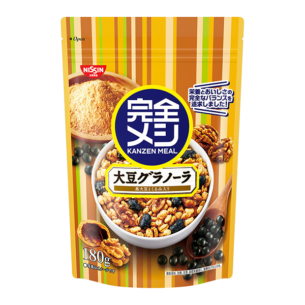 完全梅西大豆格蘭諾拉包裝設(shè)計(jì)欣賞(圖1)