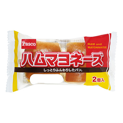 火腿蛋黃醬敷島制面包面包麥片類包裝設(shè)計(圖1)