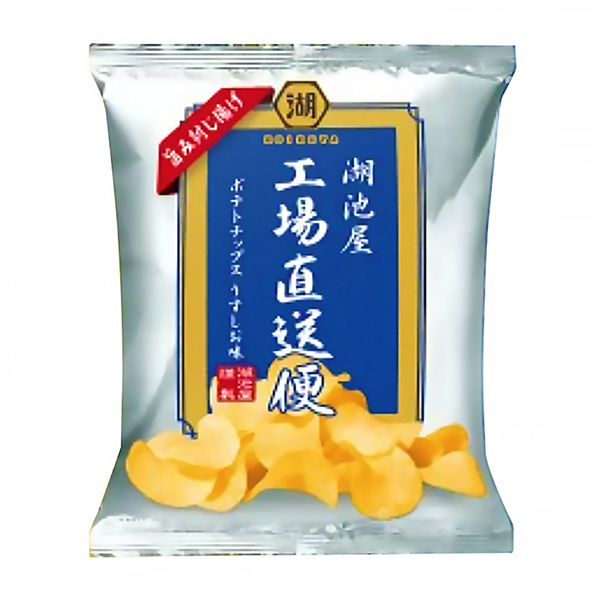 湖池屋工廠直送航班美味封口包裝設(shè)計(jì)欣賞(圖1)