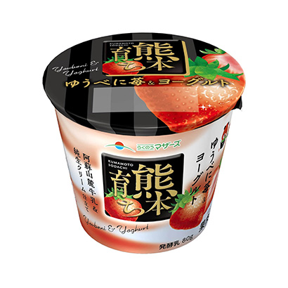 熊本長(zhǎng)大昨晚草莓酸奶幸運(yùn)媽媽甜點(diǎn)酸奶包裝設(shè)計(jì)(圖1)