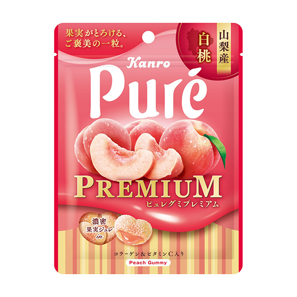  puregremium premium 山梨產(chǎn)白桃包裝設(shè)計(jì)欣賞(圖1)