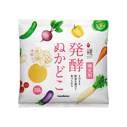 加糧發(fā)酵米糠補(bǔ)充用馬爾科咸菜咸煮包裝設(shè)計(jì)(圖1)