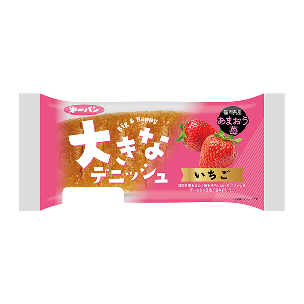 大面包草莓第一屋制面包食品飲料包裝設(shè)計(圖1)