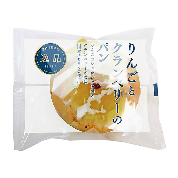 蘋(píng)果和紅莓面包木村屋總總店食品飲料包裝設(shè)計(jì)(圖1)